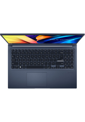 ASUS Ноутбук Vivobook 15 M1502YA-BQ325 15.6" FHD IPS, AMD R5-7430U, 16GB, F512GB, UMA, NoOS, Синій