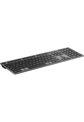 HP Клавіатура мембранна 720 Multi-Device Rechargeable, 109key, WL/BT, EN/UK, чорний