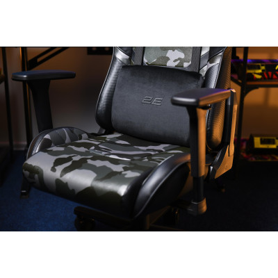 2E Gaming Ігрове крісло HIBAGON II Black/Camo 2E Gaming Ігрове крісло HIBAGON II Black/Camo