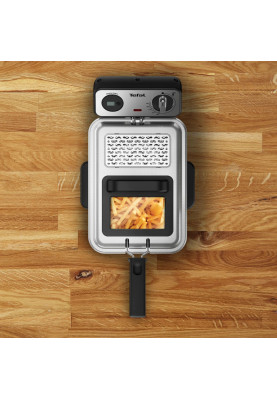 Tefal Фритюрниця Filtra Pro, 2400Вт, ємність-3л, механічне керув., від 150°C до 190°C нержавіюча сталь, чорний