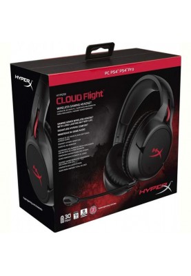 HyperX Гарнітура ігрова Cloud Flight WL Black