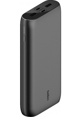 Belkin Акумулятор портативний літій-іонний Power Bank 26000мА·рік, 32Вт, USB-A/USB-C PD PPS, чорний