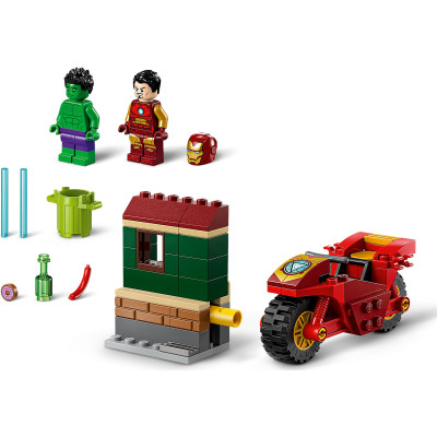 LEGO Конструктор Marvel Залізна Людина на мотоциклі Галк