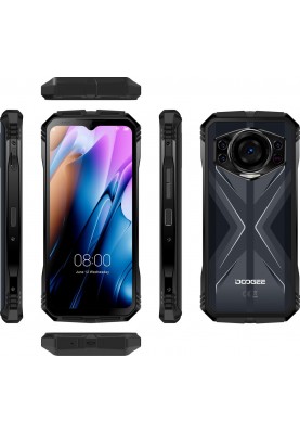 Doogee Смартфон S118 6.58" 8/512ГБ, 2SIM, 10800мА•рік, сріблястий