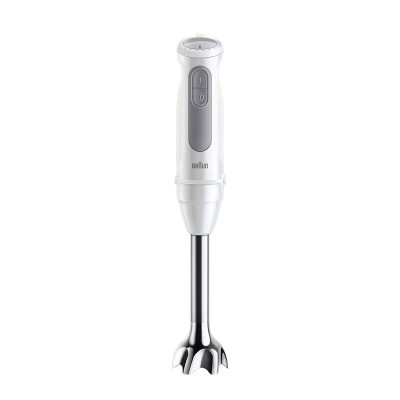 Braun Блендер заглибний MultiQuick 5, 1000Вт, чаша-600мл, винчик, міні-подріб., білий