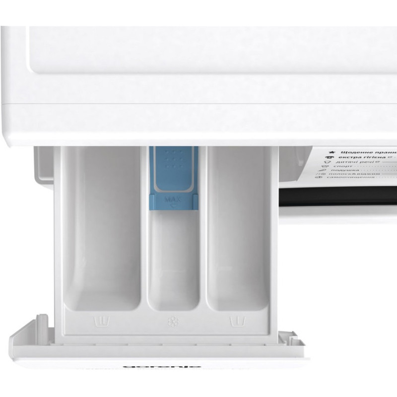 Gorenje Пральна машина фронтальна, 7кг, 1200, A+, 43.5см, дисплей, пар, інвертор, білий
