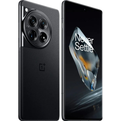 OnePlus Смартфон 12 5G (CPH2581) 6.82" 12/256GB, 2SIM, 5260мА • рік, чорний