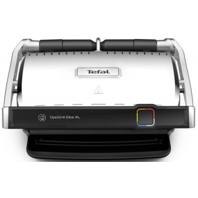 Tefal Гриль притискний OptiGrill Elite XL 2200Вт, темп. режимів-16, з'ємні пластини, метал