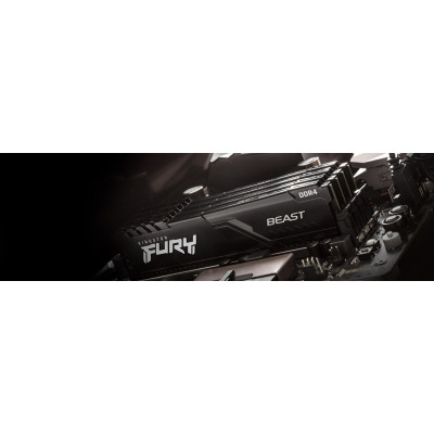 Kingston Пам'ять до ПК DDR4 3600 16GB KIT (8GBx2) FURY Beast Black