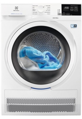 Electrolux Сушильна машина конденсаційна, 8кг, B, 63см, дисплей, білий