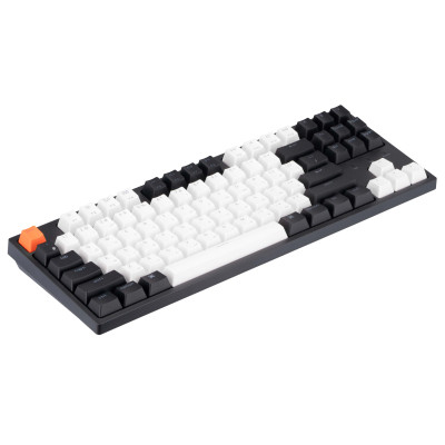 Keychron Клавіатура механічна C1 87Key, Gateron G pro Red, USB-A, EN/UKR, RGB, Black