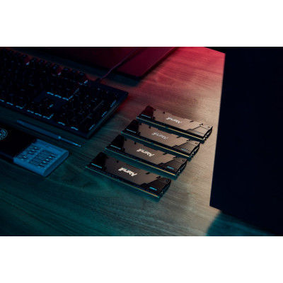 Kingston Пам'ять ПК DDR4 8GB 3200 FURY Renegade Чорний