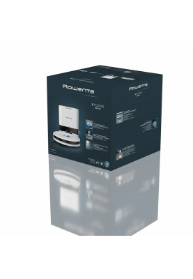 Rowenta Робот-пилосос миючий X-PLORER Serie 90+, 6000ПаВт, h=9.7см, 0.26л, конт пилок -0.29л, автон. робота до 270хв, білий