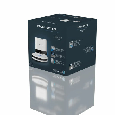 Rowenta Робот-пилосос миючий X-PLORER Serie 90+, 6000ПаВт, h=9.7см, 0.26л, конт пилок -0.29л, автон. робота до 270хв, білий Rowenta Робот-пилосос миючий X-PLORER Serie 90+, 6000ПаВт, h=9.7см, 0.26л, конт пилок -0.29л, автон. робота до 270хв, білий