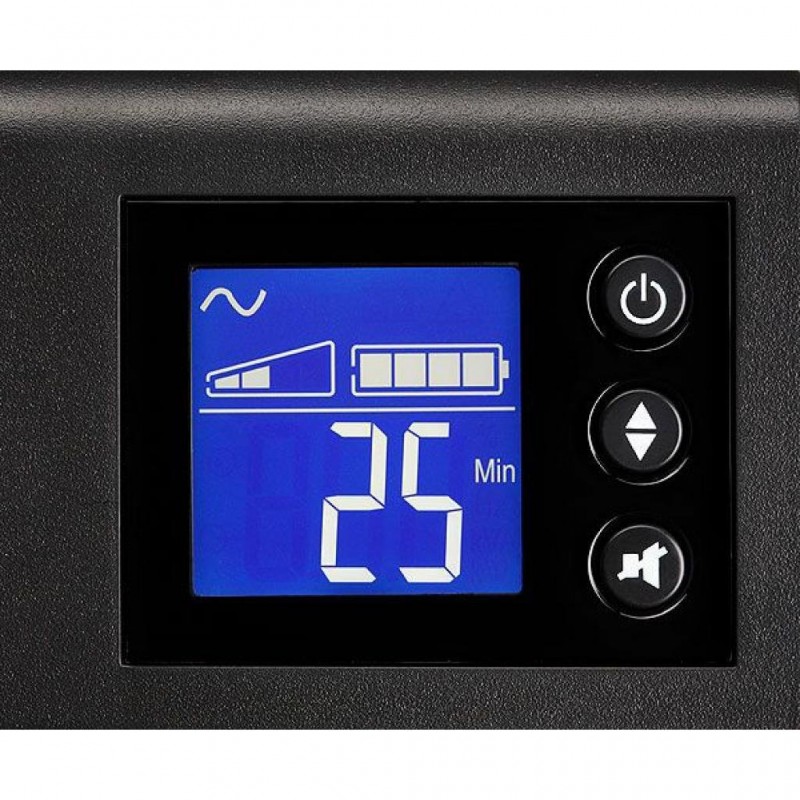 Eaton Джерело безперебійного живлення 5SC, 2200VA/1980W, RT2U, LCD, USB, RS232, 8xC13, 1xC19