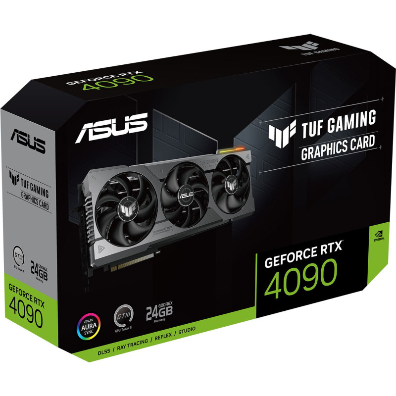 ASUS Відеокарта GeForce RTX 4090 24GB GDDR6X TUF TUF-RTX4090-24G-GAMING