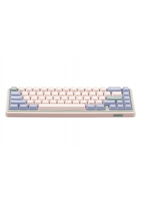 Varmilo Клавіатура механічна Minilo VXT67 Eucalyptus 67Key, Gateron G Pro 2.0 Red, BT/WL/USB-A, Hot-Swap, EN