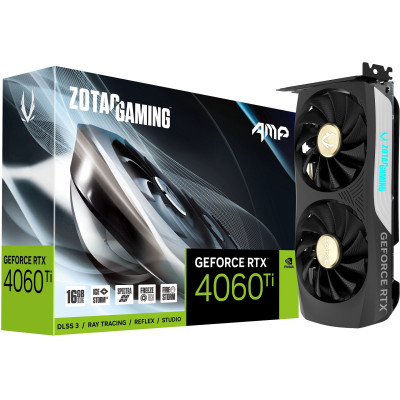 Zotac Відеокарта GeForce RTX 4060 Ti 16GB GDDR6X Twin Edge