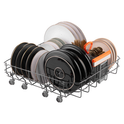 ARDESTO Посудомийна машина, 15компл., А+++, 60см, дисплей, 3й кошик, гігієн.обробка, білий