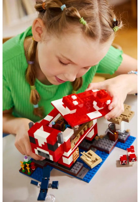 LEGO Конструктор Minecraft Грибний будинок
