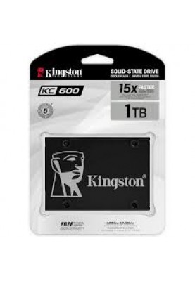 Kingston Накопичувач SSD 2.5" 1TB KC600 SATA KC600