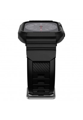 Spigen Чохол та ремінець 2в1 для Apple Watch 45mm/44mm Rugged Armor Pro, Black