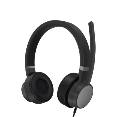 Lenovo Гарнітура ПК стерео On-ear Go Wired ANC, USB-A/USB-C, 2м, чорний