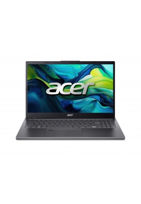 Acer Ноутбук Aspire 15 A15-41M 15.6" FHD IPS, AMD R5-8640HS, 16GB, F512GB, UMA, Lin, сірий