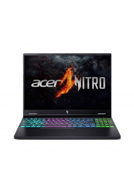 Acer Ноутбук Nitro 16 AN16-73 16" WUXGA IPS, Intel i7-14650HX, 32GB, F1TB, NVD4050-6, Lin, чорний