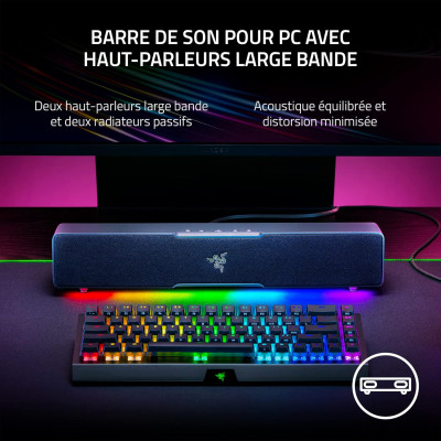 Razer Акустична система Leviathan V2 X 7.1 USB-C/BT RGB, чорный