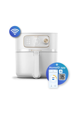 Philips Мультипіч Combi XXL Connected 2200Вт, чаша-8.3л, сенсорне кер., 22 авто. програм, пластик, білий