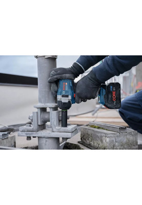 Bosch Гайковерт ударний GDS 18V-750C 18В 2x8А·год до 3000об·хв 270/380/750Нм квадрат 1/2" ЗП GAL1880CV кейс Bluetooth 1.7кг