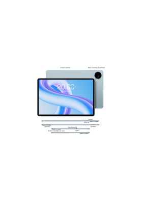 TECLAST Планшет M50 Plus 10.1" 6ГБ, 128ГБ, LTE, 7000мА • рік, Android, синій