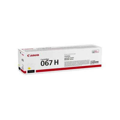 Canon Картридж 067H MF651Cw/MF655Cdw/MF657Cdw/LBP631Cw/LBP633Cdw  Yellow (2350 стор.)