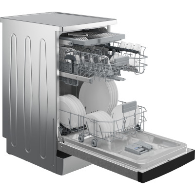 Beko Посудомийна машина, 11компл., A++, 45см, 3й кошик, нерж