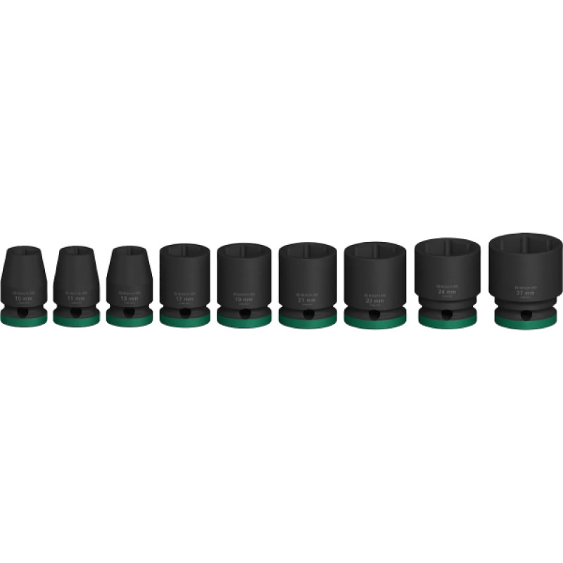 Bosch Набір ударних торцевих головок Professional Standart 9шт 1/2"