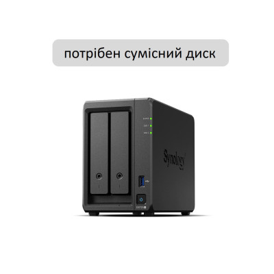 Synology Сіткове сховище NAS DS725+