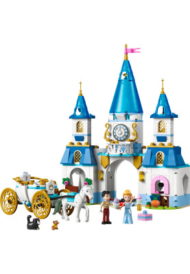 LEGO Конструктор Disney Princess Замок Золушки та карета