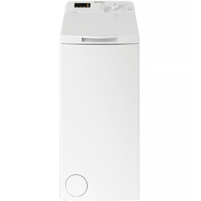 Indesit Пральна машина вертикальна, 6кг, 1000, C, 60см, дисплей, білий