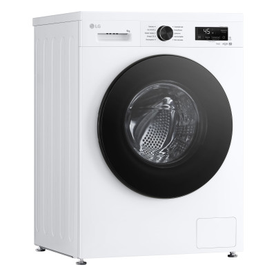 LG Пральна машина фронтальна, 9кг, 1400, A, 55см,