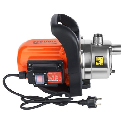 SEQUOIA Насос поверхневий для чистої води SGP1200S 1200Вт 3800л/год висота 48м 7.5кг SEQUOIA Насос поверхневий для чистої води SGP1200S 1200Вт 3800л/год висота 48м 7.5кг