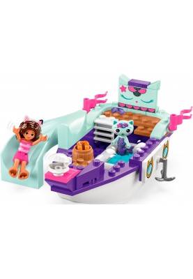 LEGO Конструктор Gabby's Dollhouse Корабель і спа Ґаббі й Нявки