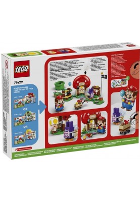 LEGO Конструктор Super Mario Nabbit у крамниці Toad. Додатковий набір