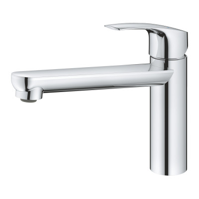 Grohe Змішувач для кухні Via, довж.виливу - 222мм, поворотний, 1важіль, хром