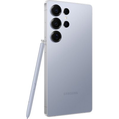 Samsung Смартфон Galaxy S25 Ultra 5G (S938) 6.9' 12/256ГБ, 2SIM, 5000мА•год, блакитний сріблястий титановий