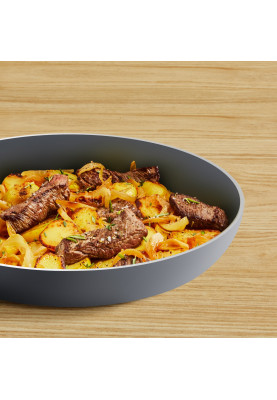 Tefal Сковорода Halo, 28см, алюміній, бакеліт, сірий