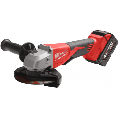 Milwaukee Шліфмашина кутова аккумуляторна Milwaukee M18 BLSAG125XPD-402X 125мм 18В 1x4.0А·рік 11000об/хв ЗП M12-18 С кейс 2.4кг