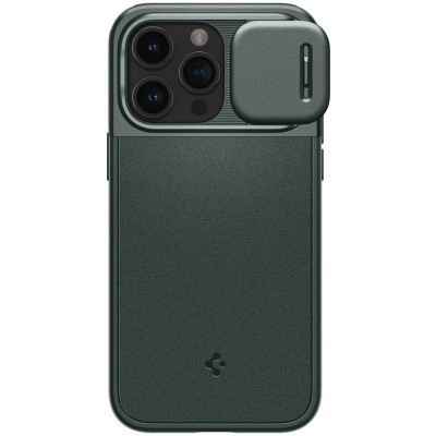 Spigen Чохол для Apple iPhone 15 Pro Max Optik Armor MagFit Abyss, Green