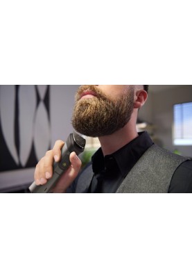 Philips Тример All-in-One Series 7000, для бороди, вусів, носа, голови та тіла, акум., насадок-12, сталь, сірий