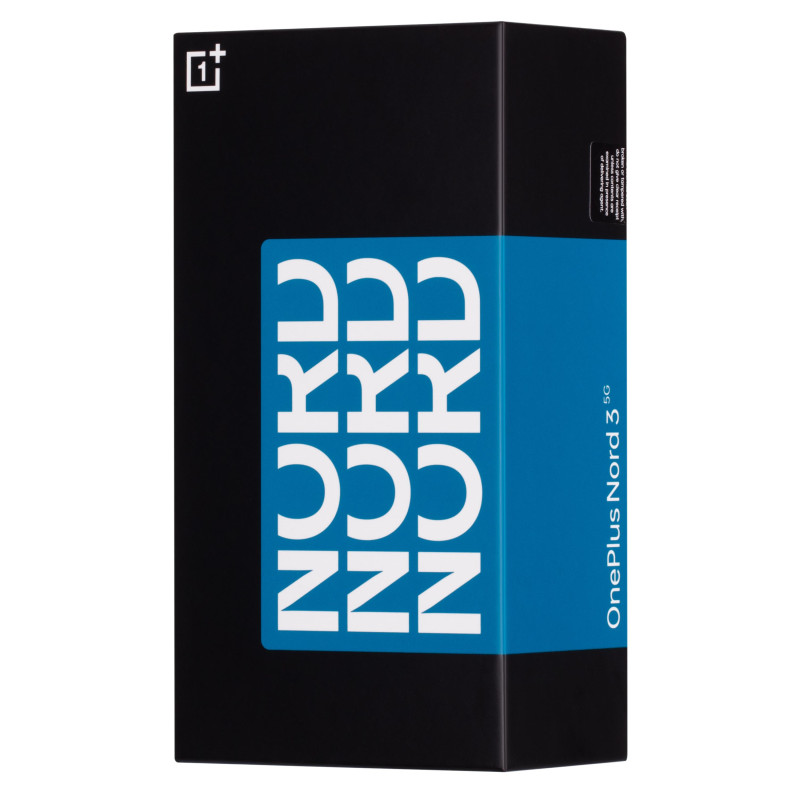 OnePlus Смартфон Nord 3 5G (CPH2493) 6.74" 16/256GB, 2SIM, 5000мА•год, Tempest Gray